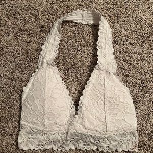 White bralette